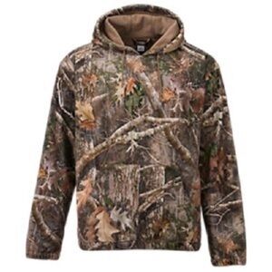 Ridge Hunter Camouflage Men's windproof fleece lined Hoodie Sz-L. C17